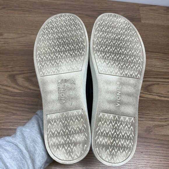 Vionic Effortless Mule Shoe Womens Size 11 Black Nubuck Leather Comfort Slip On - Picture 8 of 13